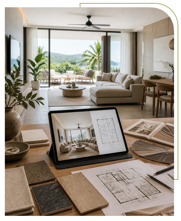 Дизайн интерьера на Пхукете из Мичуринска от 2589 р. | коПхукет-Мчр